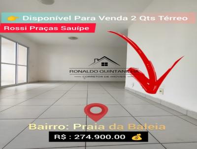 Apartamento para Venda, em Serra, bairro Praia da Baleia, 2 dormitrios, 1 banheiro, 1 vaga