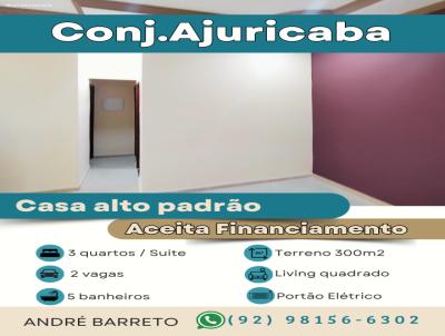 Casas 3 e 4 Quartos para Venda, em , bairro Conjunto Ajuricaba, 3 dormitórios, 5 banheiros, 3 suítes, 2 vagas