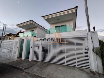 Casa para Venda, em Cabo Frio, bairro Novo Portinho, 4 dormitórios, 5 banheiros, 3 suítes, 2 vagas