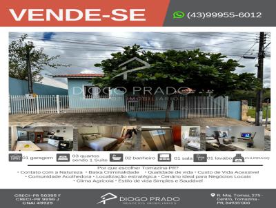 Casa para Venda, em Tomazina, bairro CENTRO, 3 dormitrios, 2 banheiros, 1 sute, 1 vaga