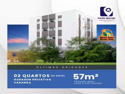 Apartamento para Venda, em Patos, bairro Novo Horizonte, 2 dormitrios, 1 banheiro, 1 sute, 1 vaga