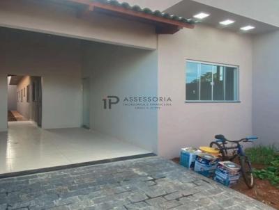Casa Geminada para Venda, em Jataí, bairro Residencial Bandeirantes, 3 dormitórios, 1 banheiro, 1 suíte, 1 vaga