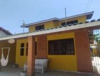Casa para Venda, em Itanhaém, bairro Campos Elisios, 4 dormitórios, 1 banheiro, 1 suíte, 6 vagas