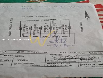 Terreno para Venda, em Campo Largo, bairro Colnia Mariana