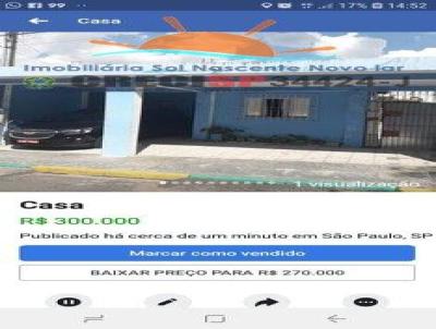 Casa para Venda, em Sao Pauo, bairro Capo Redondo, 2 dormitrios, 2 banheiros, 2 vagas
