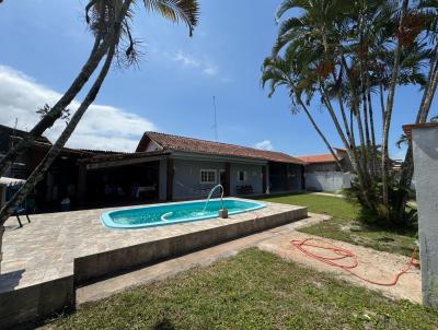 Casa para Venda, em Itanhaém, bairro Jardim Regina, 3 dormitórios, 2 banheiros, 10 vagas