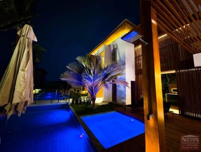 Casa de Praia para Venda, em Mata de S�o Jo�o, bairro Praia do Forte, 5 dormit�rios, 6 banheiros, 4 su�tes, 6 vagas