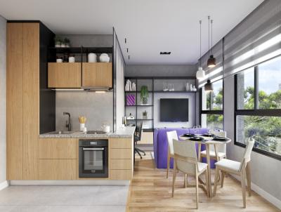 Apartamento 1 dormitrio para Venda, em Curitiba, bairro Novo Mundo, 1 dormitrio, 1 banheiro