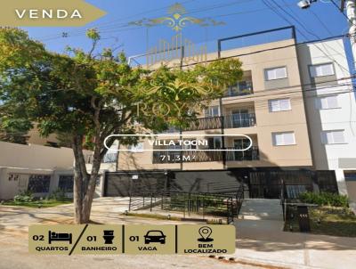 Apartamento para Venda, em Poços de Caldas, bairro Vila Togni, 2 dormitórios, 1 banheiro, 1 vaga