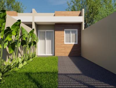 Casa para Venda, em Pontal do Paraná, bairro Canoas, 2 dormitórios, 2 banheiros, 1 suíte, 1 vaga