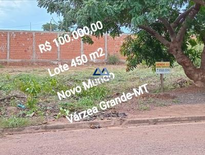 Lote para Venda, em Várzea Grande, bairro Residencial Novo Mundo