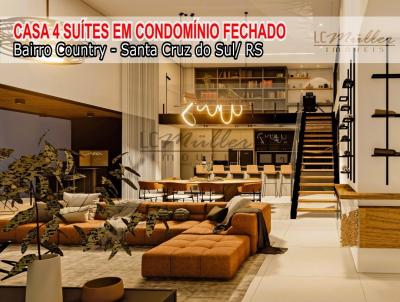 Casa para Venda, em Santa Cruz do Sul, bairro Country, 4 dormitrios, 4 sutes, 4 vagas