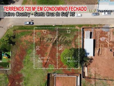 Terreno para Venda, em Santa Cruz do Sul, bairro Country