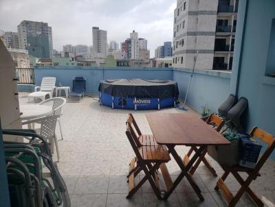 Cobertura para Venda, em Guarujá, bairro Tombo, 3 dormitórios, 3 banheiros, 1 suíte, 2 vagas