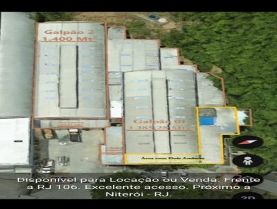 Galpo para Locao, em So Gonalo, bairro Tribob, 2 banheiros, 4 vagas