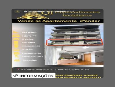 Apartamento para Venda, em Viadutos, bairro Centro, 3 dormitrios, 2 banheiros, 1 sute, 2 vagas