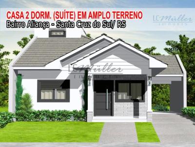 Casa para Venda, em Santa Cruz do Sul, bairro Aliana, 2 dormitrios, 1 sute, 1 vaga