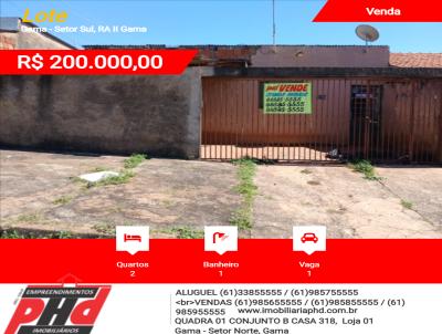 Casa para Venda, em RA II Gama, bairro Gama - Setor Sul, 2 dormitrios, 1 banheiro