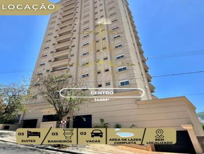 Apartamento para Locao, em Poos de Caldas, bairro Centro, 3 dormitrios, 3 sutes, 2 vagas