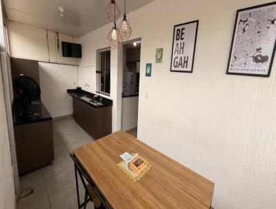 Apartamento com rea Privativa para Locao, em Belo Horizonte, bairro Castelo, 2 dormitrios, 1 banheiro, 2 vagas