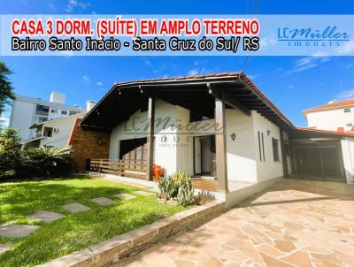 Casa para Venda, em Santa Cruz do Sul, bairro Santo Incio, 3 dormitrios, 1 sute, 3 vagas