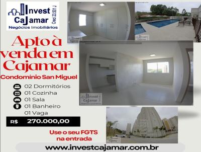 Apartamento para Venda, em Cajamar, bairro Portais (Polvilho), 2 dormitrios, 1 banheiro, 1 vaga