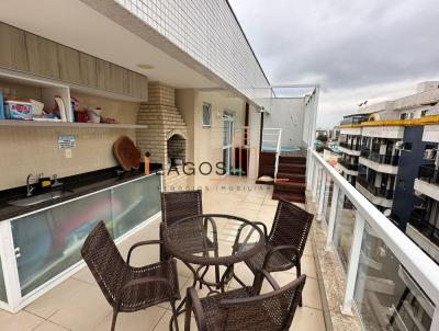 Cobertura para Venda, em Cabo Frio, bairro Braga, 3 dormitórios, 4 banheiros, 2 suítes, 2 vagas
