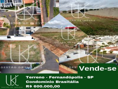 Terreno para Venda, em Fernandópolis, bairro Residencial Jardim Brasitália