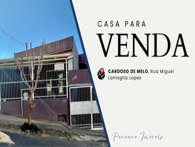 Casa para Venda, em Muria, bairro Cardoso de Melo, 3 dormitrios, 2 banheiros, 2 vagas