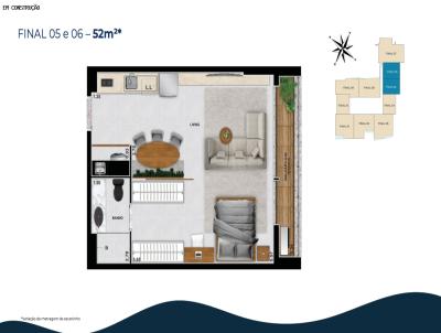 Apartamento para Venda, em Goiânia, bairro Setor Marista, 1 dormitório, 1 banheiro, 1 suíte, 1 vaga