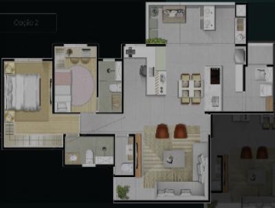 Apartamento para Venda, em Santo Andr, bairro Campestre, 2 dormitrios, 1 banheiro, 2 sutes, 2 vagas