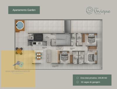 Apartamento para Venda, em Matinhos, bairro PRAIA MANSA, 3 dormitrios, 4 banheiros, 3 sutes, 3 vagas