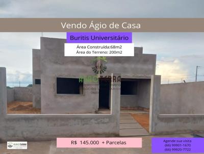 Casa para Venda, em Primavera do Leste, bairro Buritis, 2 dormitrios, 1 banheiro, 1 sute, 2 vagas