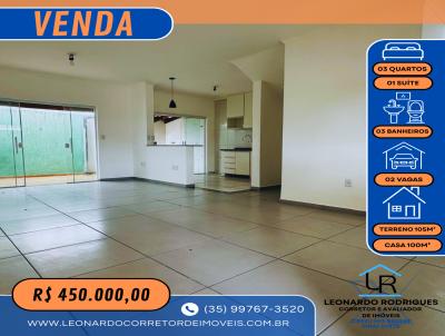 Casa para Venda, em Itajub, bairro Boa Vista, 3 dormitrios, 3 banheiros, 1 sute, 2 vagas