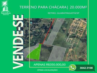 Terreno para Venda, em Guaratinguet, bairro Retiro