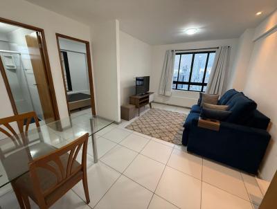 Flat para Locao, em Recife, bairro Boa Viagem, 1 dormitrio, 1 banheiro, 1 vaga