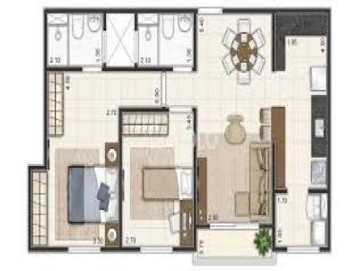 Apartamento para Venda, em , bairro Chcara Antonieta