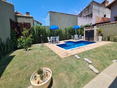 Casa para Venda, em Itanhaém, bairro Califórnia, 3 dormitórios, 3 banheiros, 1 suíte, 4 vagas