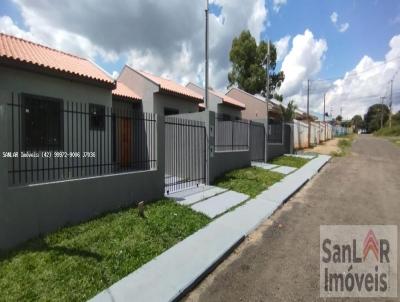 Casa para Venda, em Ponta Grossa, bairro Uvaranas, 2 dormitrios, 1 banheiro, 1 vaga