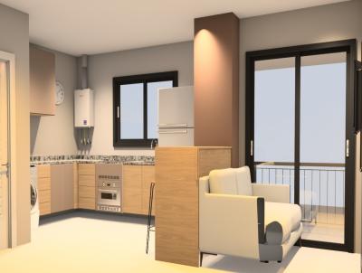 Apartamento 1 dormitório para Venda, em Curitiba, bairro Cajuru, 1 dormitório, 1 banheiro, 1 suíte, 1 vaga