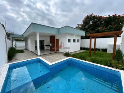 Casa para Venda, em Itanhaém, bairro Santa Julia, 3 dormitórios, 4 banheiros, 2 suítes, 4 vagas