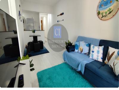 Apartamento para Venda, em Praia Grande, bairro Boqueiro, 2 dormitrios, 1 banheiro, 1 sute, 1 vaga