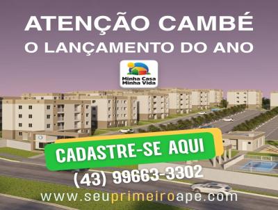 Apartamento para Venda, em Cambé, bairro Jardim Cidade Alta, 2 dormitórios, 1 banheiro, 1 vaga