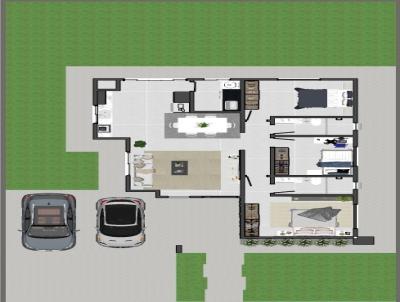 Casa para Venda, em Santo �ngelo, bairro Reserva das Miss�es, 3 dormit�rios, 2 banheiros, 1 su�te, 2 vagas