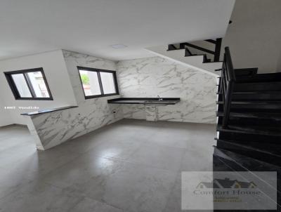 Cobertura Duplex para Venda, em Santo Andr�, bairro Vila Eld�zia, 2 dormit�rios, 3 banheiros, 1 su�te, 1 vaga