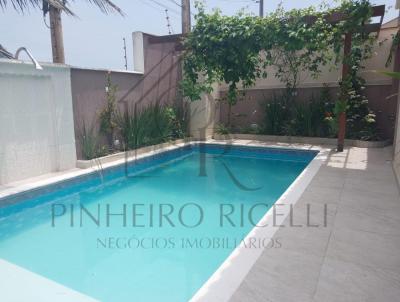 Casa para Venda, em Itanha�m, bairro CIBRATEL II, 4 dormit�rios, 1 banheiro, 4 su�tes, 4 vagas