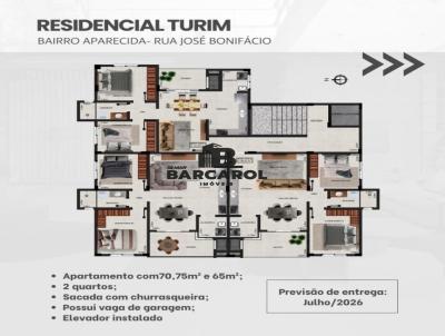 Apartamento para Venda, em Frederico Westphalen, bairro Aparecida, 2 dormit�rios, 1 banheiro, 1 vaga