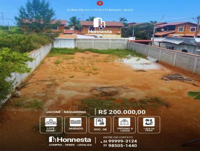 Lote para Venda, em Maric�, bairro Jardim Jacon�