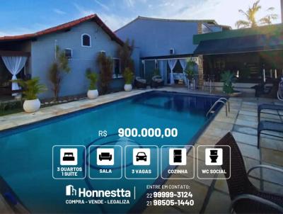 Casa para Venda, em Maric�, bairro Barra de Maric�, 3 dormit�rios, 1 banheiro, 1 su�te, 3 vagas