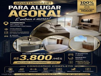 Apartamento para Loca��o, em Cuiab�, bairro , 2 dormit�rios, 2 banheiros, 1 su�te